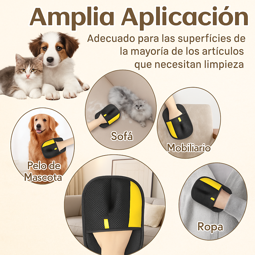 Guantes Multiusos para Eliminar Pelo de Mascotas™