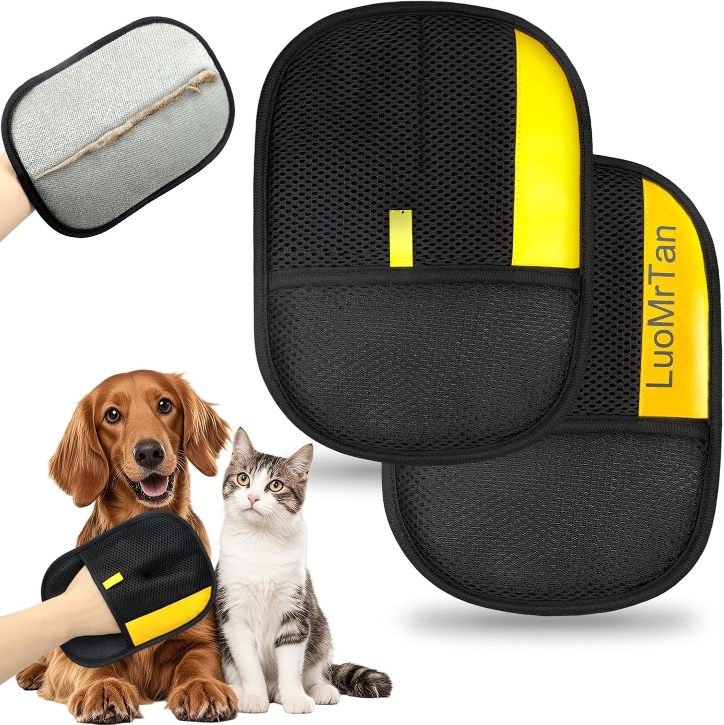 Guantes Multiusos para Eliminar Pelo de Mascotas™