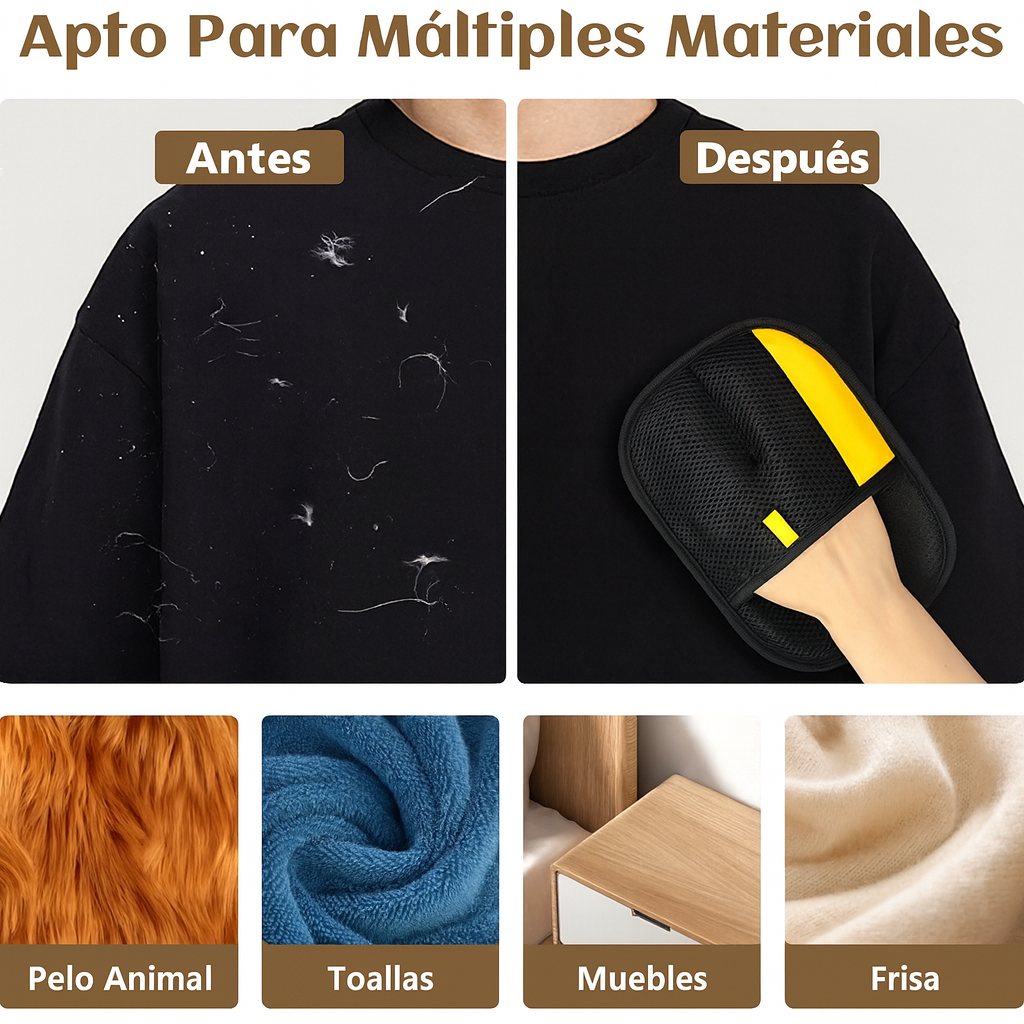 Guantes Multiusos para Eliminar Pelo de Mascotas™